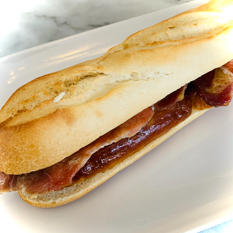 Roll with Bacon & Sausage Main Image