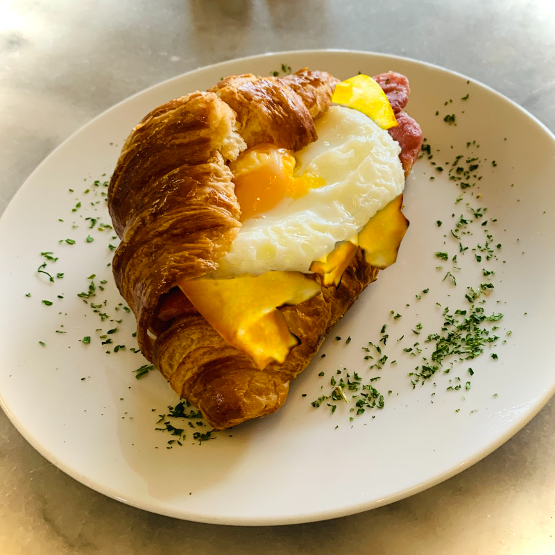 Egg, Bacon & Cheese Croissant Main Image