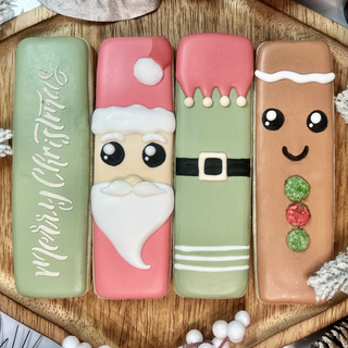 Christmas Theme Cookie Sticks