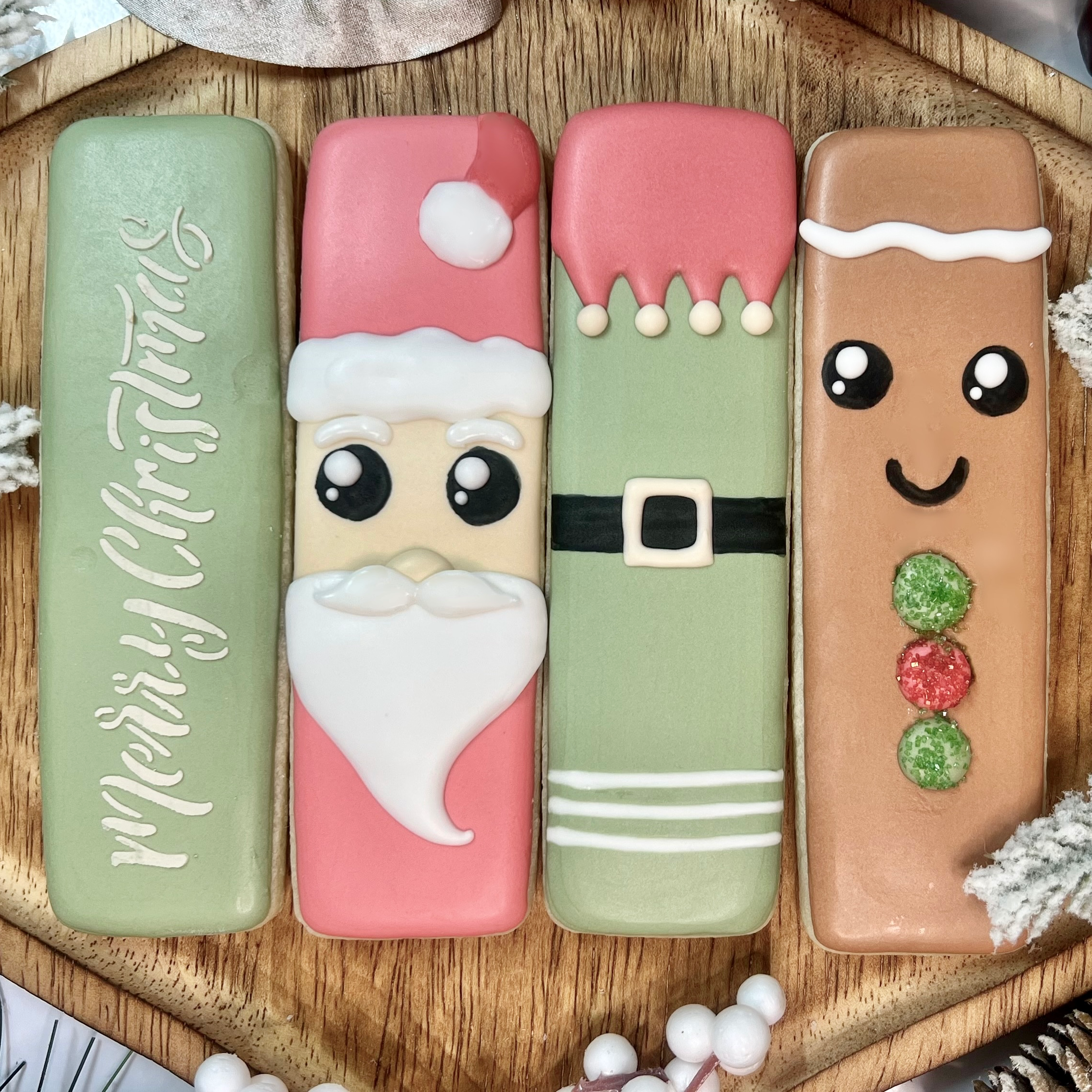 Christmas Theme Cookie Sticks Main Image