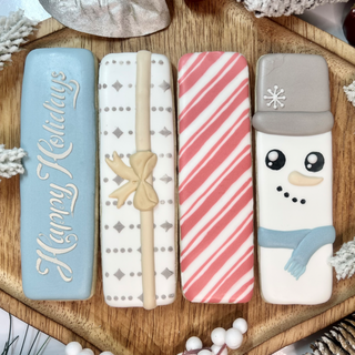 Holiday/Winter Theme Cookie Sticks