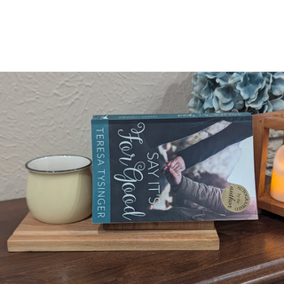 Pecan Book/Tablet Holder with Coaster - Thumbnail 3