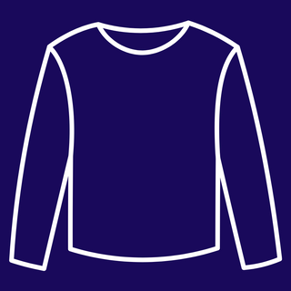 Long Sleeve T-Shirt, Navy Blue