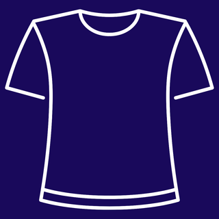 Short Sleeves T-Shirt, Navy Blue