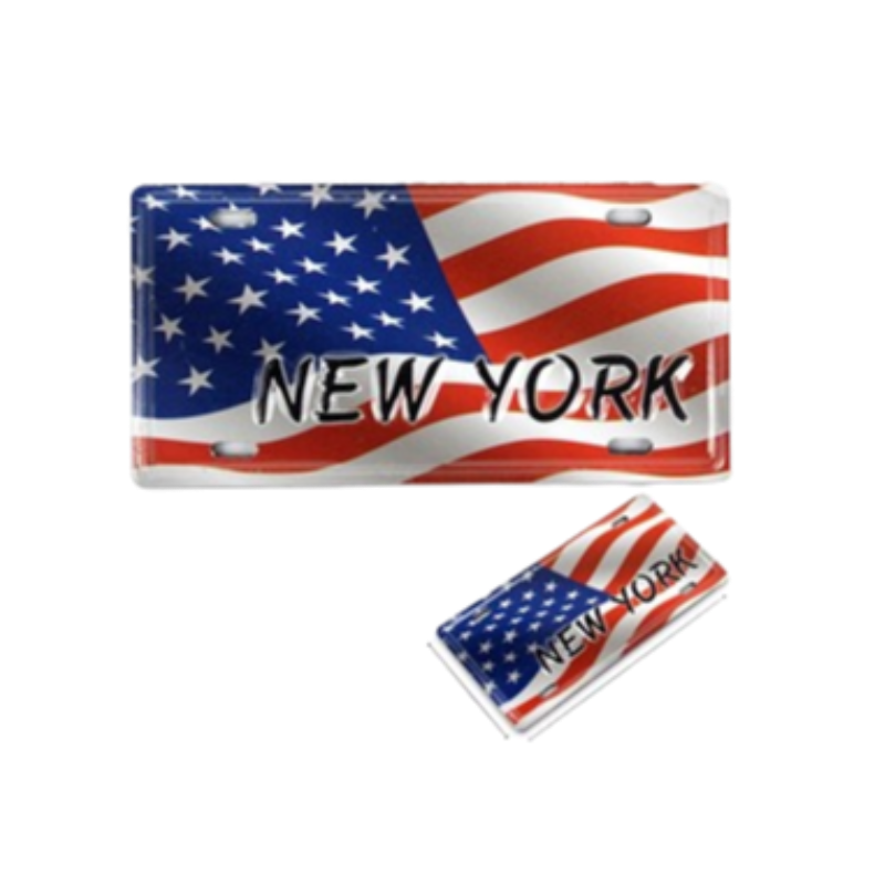 America Flag License plate  83800