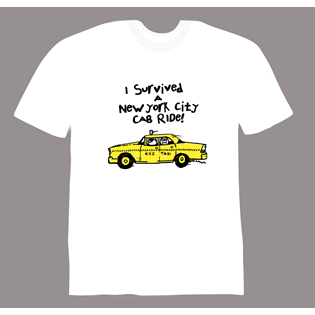 TAXI SURVIVE WHITE XXL NYC-WXXL 