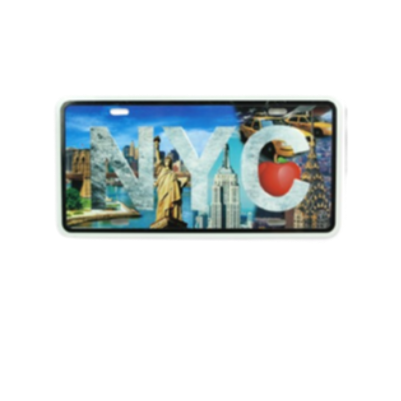 376815 License plate