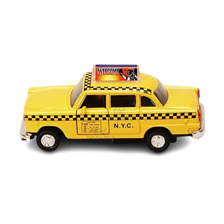 Taxi NYC Yellow Cab 9589NY