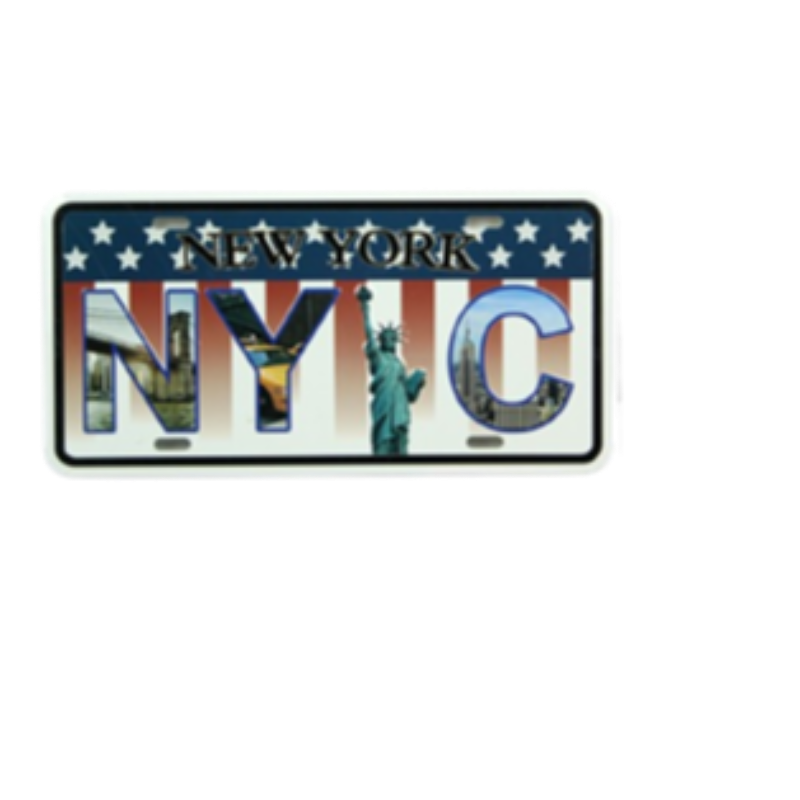 NYC License Plates 376814 