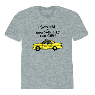 KIDS I SURVIVED TAXI GRY 2T-XS TK- SURTAXI GRY