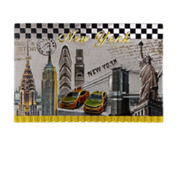 New York Taxi Foil Magnet 376165