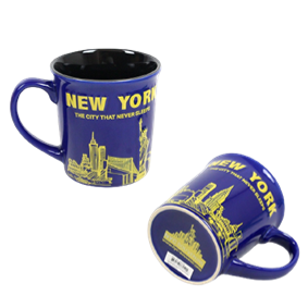 NEW YORK MUG WITH SKYLINE (BLUE) 376152