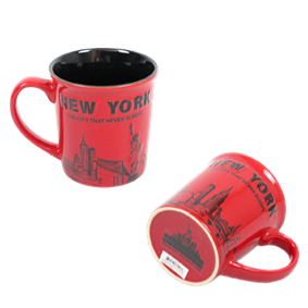 NEW YORK MUG WITH SKYLINE (RED) 376153