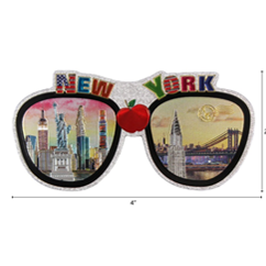 GLASSES FOIL MAGNET 376161
