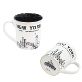 NEW YORK MUG WITH SKYLINE (WHITE) 376149