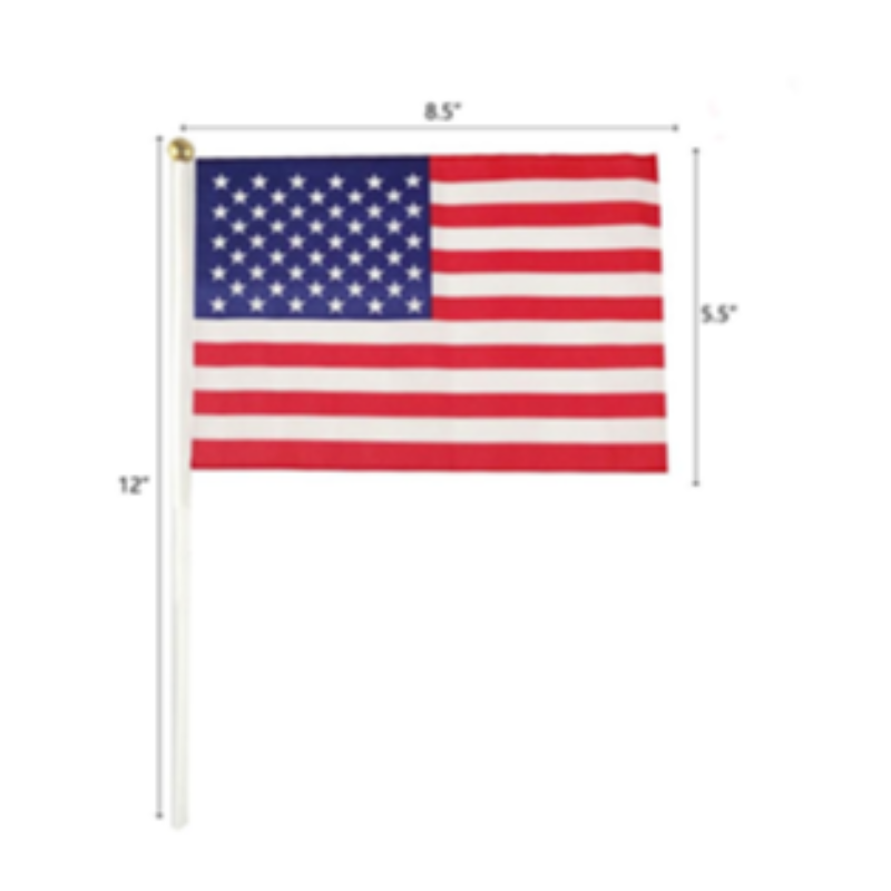 USA HAND FLAG 75671 