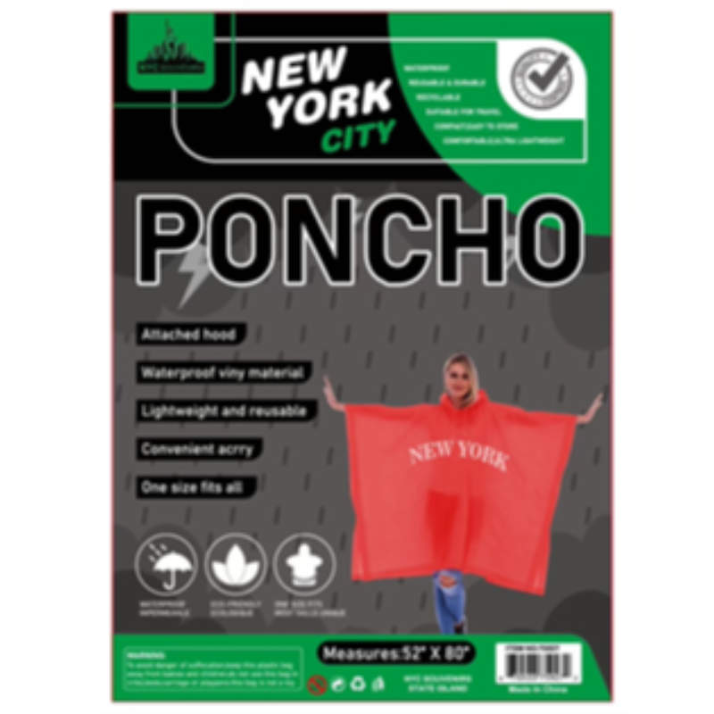 NEW YORK PONCHOS 376367 