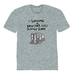 SUBWAY SURVIVE GREY S-XL NYS-G