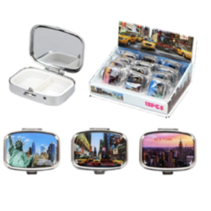 A1465 Pill Box Mirror 