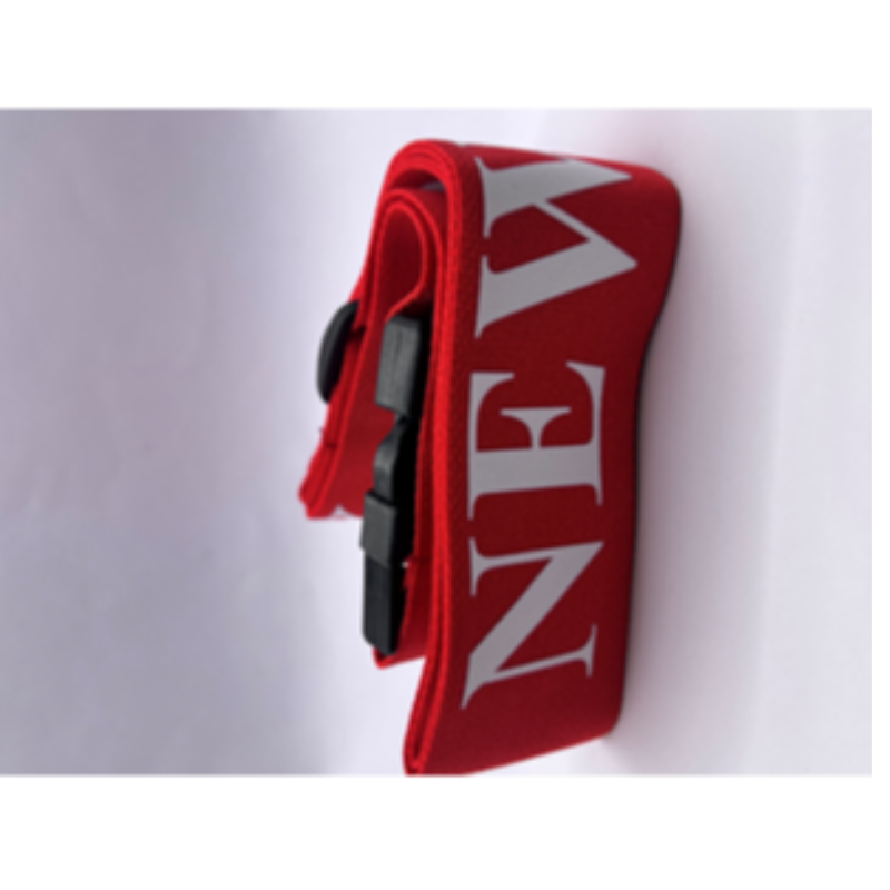 Red New York Luggage BELT D-LBELTR