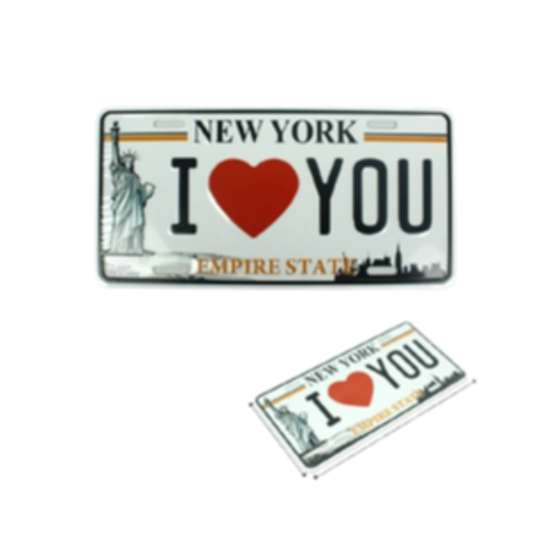 ILU LICENSE PLATES A1529