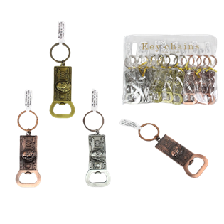 100$ Bill Bottle opener keychain A1345