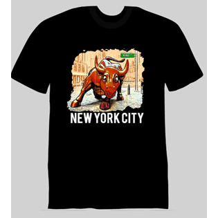 BULL TSHIRT S-XL. NY-BB2 