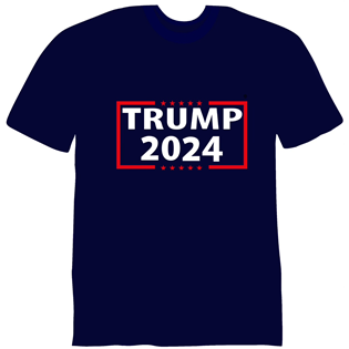 TRUMP 2024 NAVY S-XL DT-2024N 