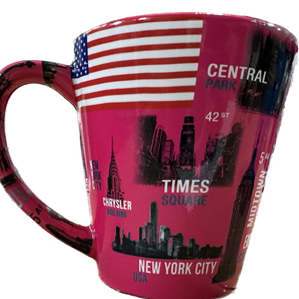 V Shape Mug Pink STN0764350