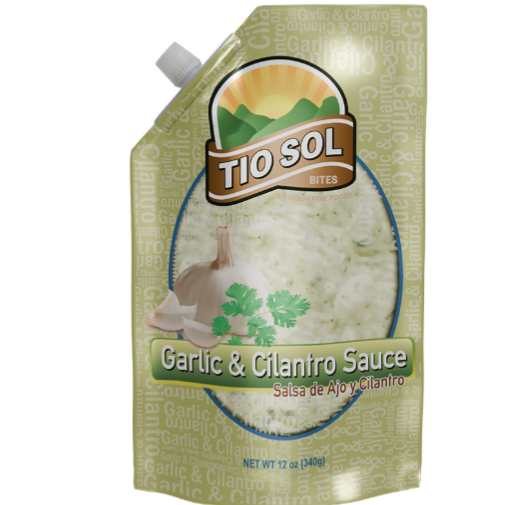 Salsa de Ajo y Cilantro (Garlic Sauce) 12oz