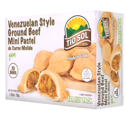 Pastelitos - Beef 1oz 25/u