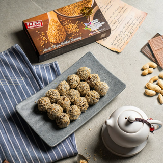 Mochi Spesial Wijen Coklat Kacang