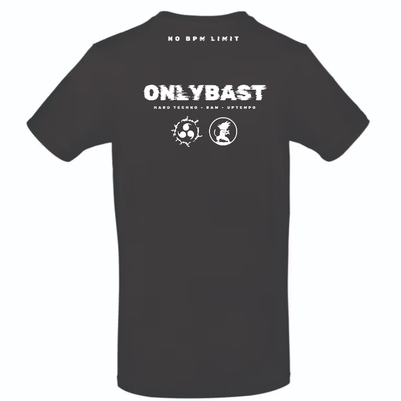 T-shirt Classique noir Onlybast