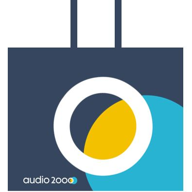 (D015549) Sac cabas Audio 2000