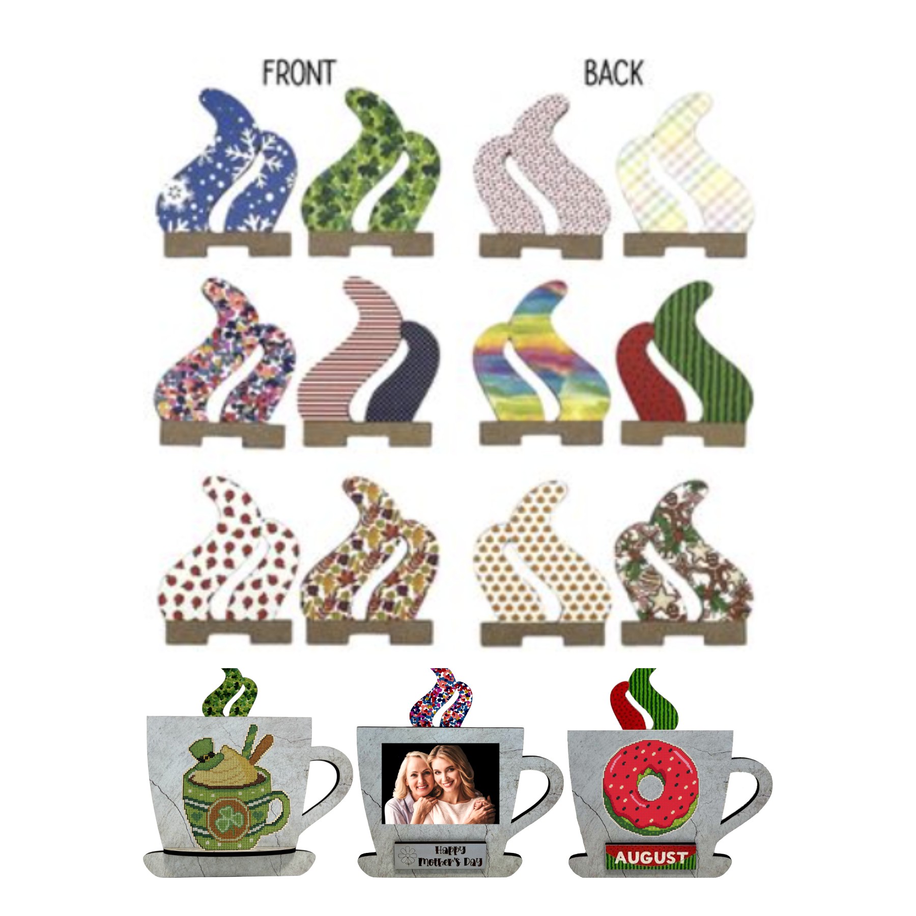 COFFEE CUP INSERTS Monthly Steam Main Image