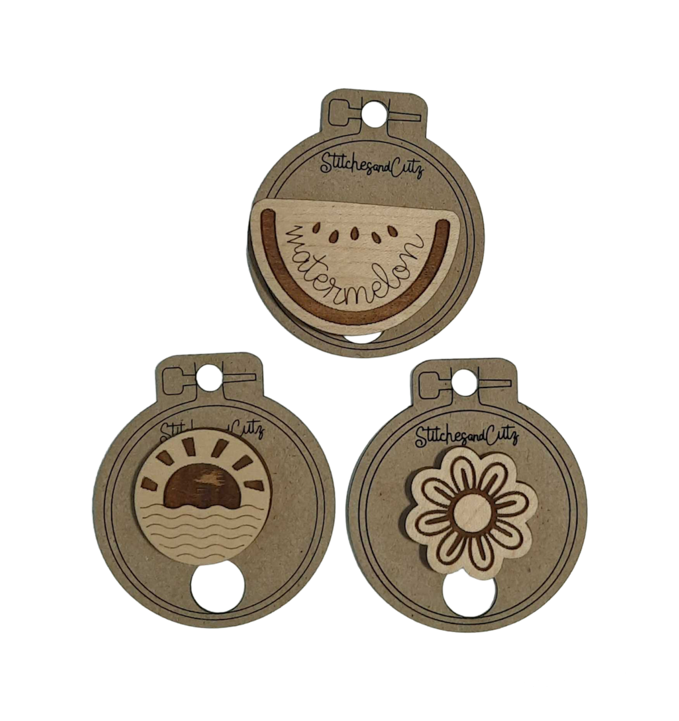 Set of 3 Needle Minders