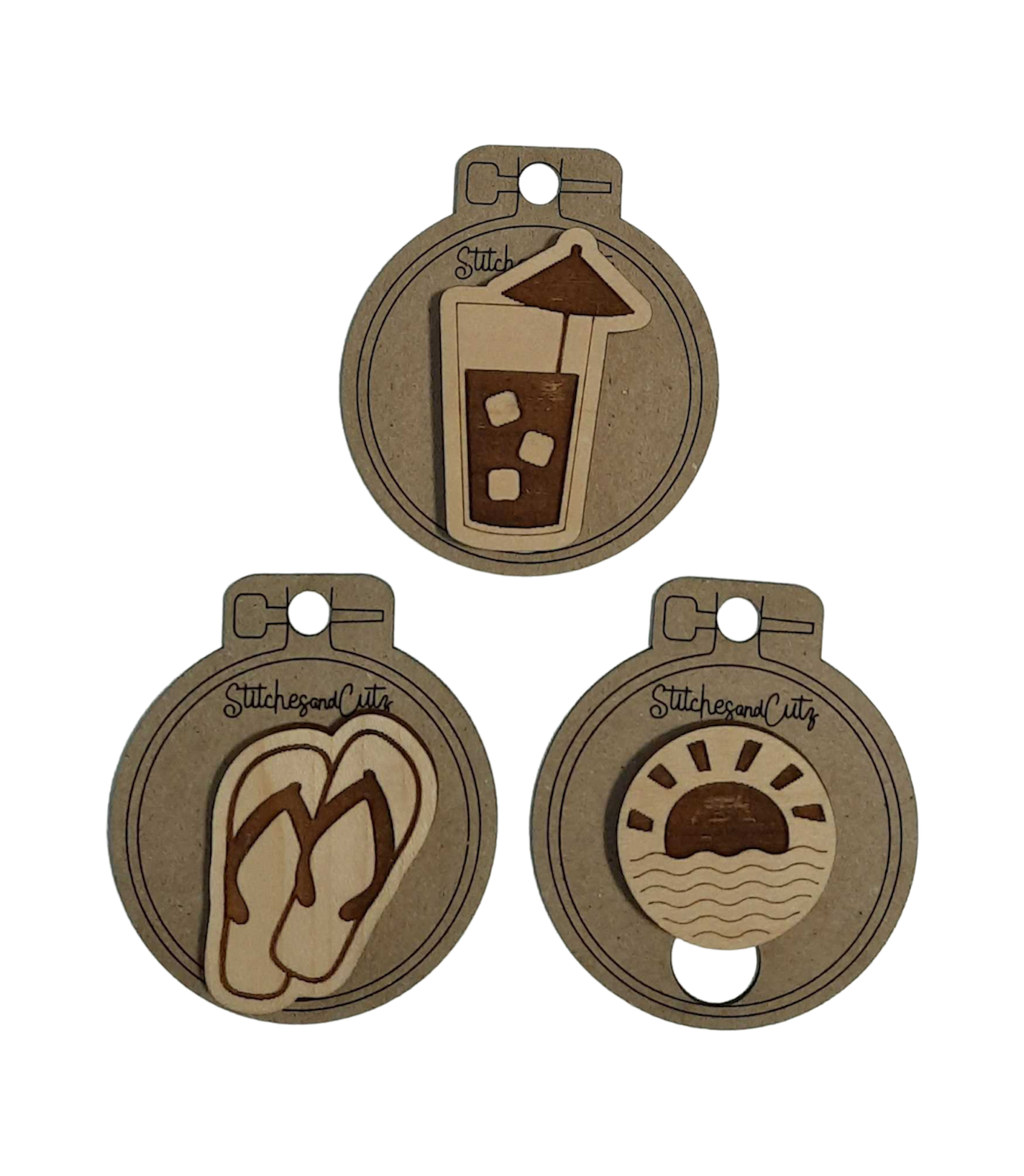 Set of 3 Needle Minders