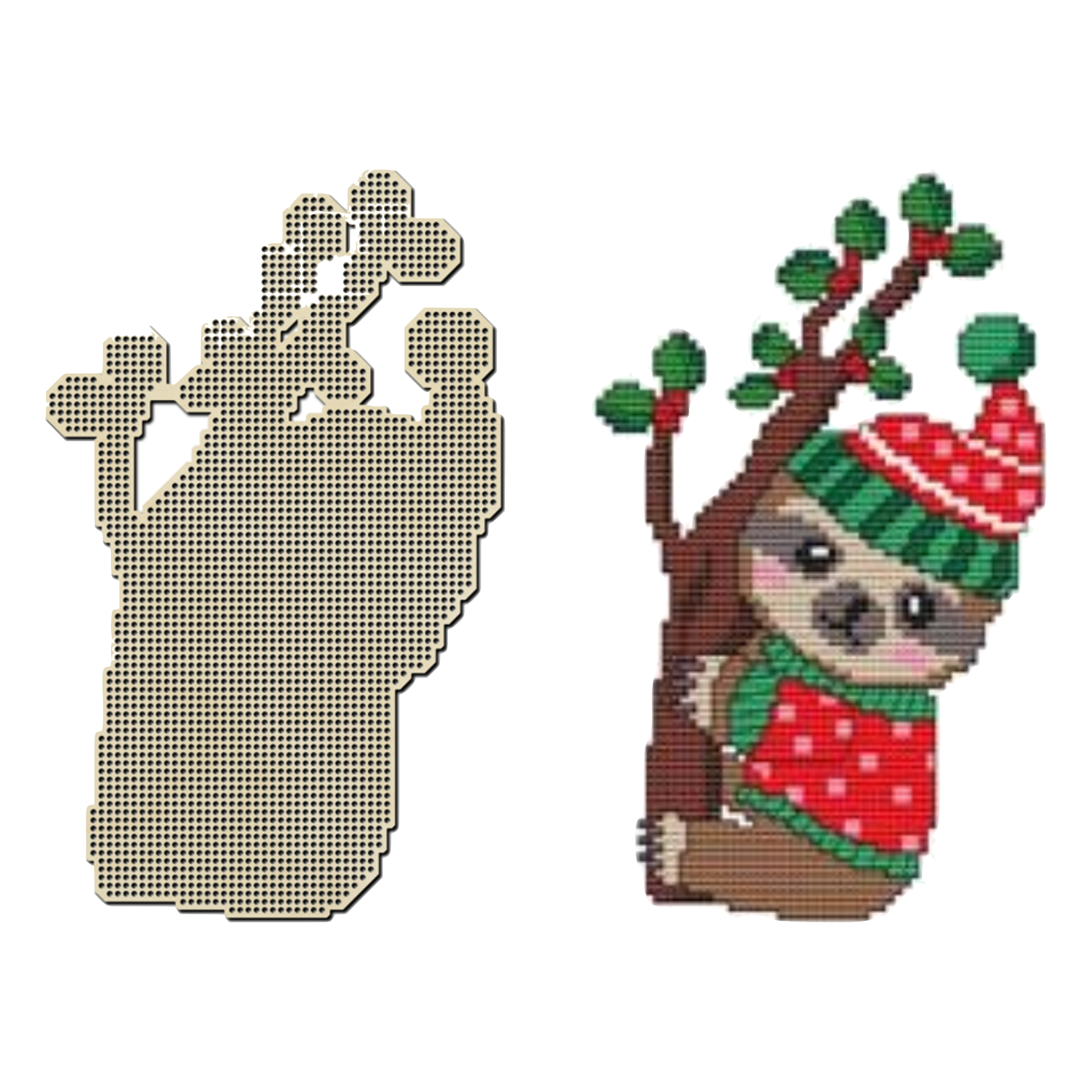 CHRISTMAS SLOTH HUGGER Main Image