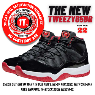 Tweezy65 Sneakers - Black/Red 