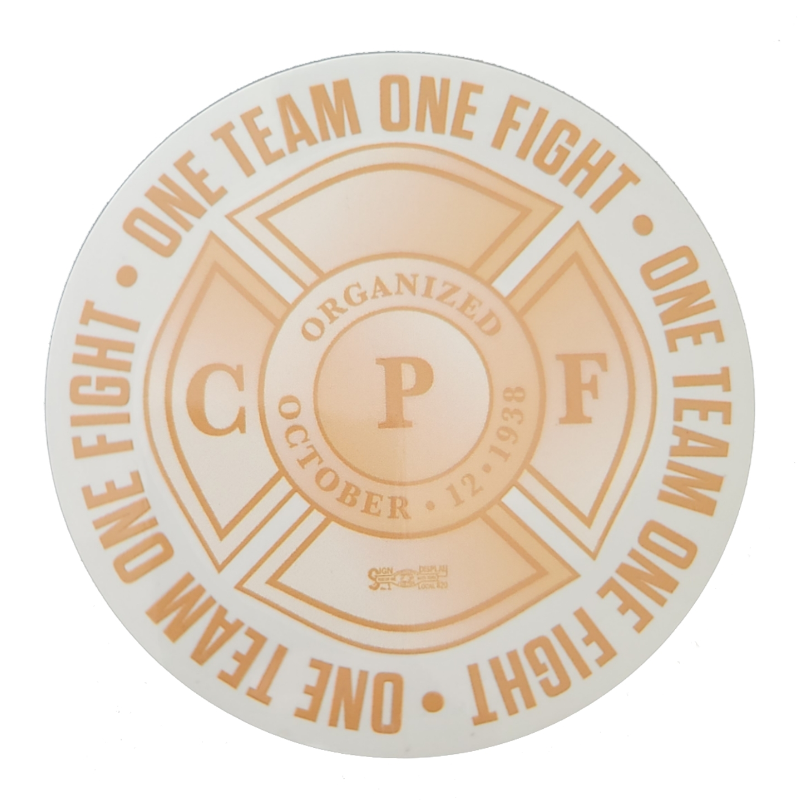 CPF Sticker - One Team