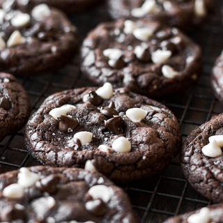 I. Big Cookies (with white chocolate)