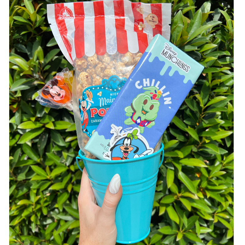 Blue Disney Candy Basket