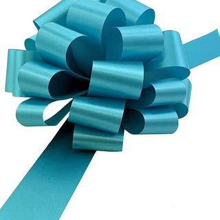 #9 (Medium) Pull Bows Turquoise 