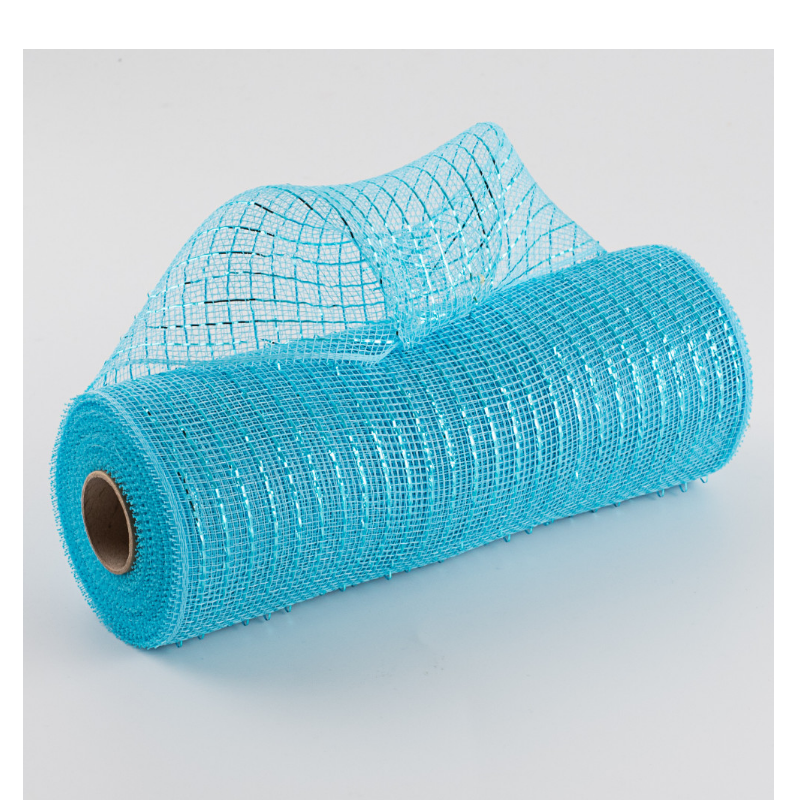 Metallic Netting Turquoise  Main Image