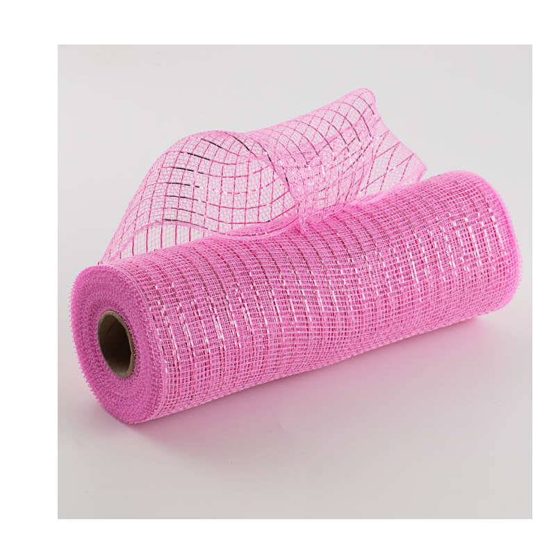 Metallic Netting Pink