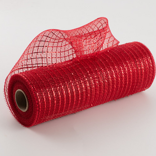 Metallic Netting Red