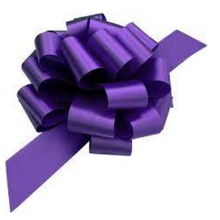 #40 (Large) Pull Bows Purple