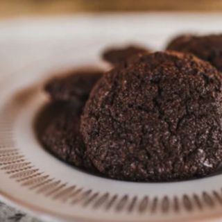 Double Chocolate Rye Cookies, pack of 4 cookies