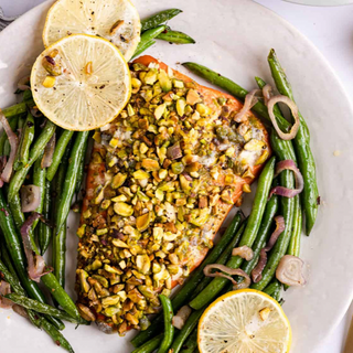 Salmon with Pistachio Crust (2)