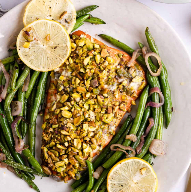 Salmon with Pistachio Crust (2) Main Image